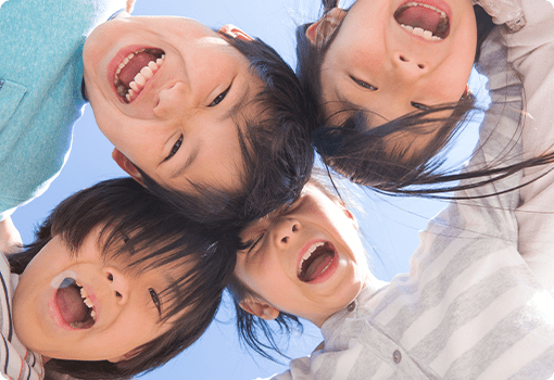 私たちは療育を通じて、発達障がいのあるお子さまの 心と体の成長をサポートしております